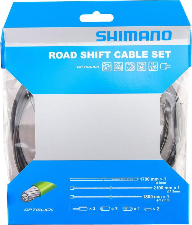 Shimano Optislick Schaltzug-Set Road