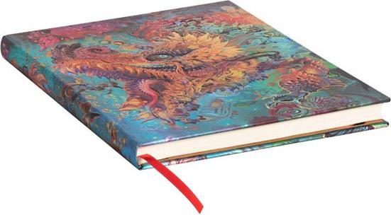Actual product image Paperblanks Notebook PB Dragon ultra lin (Lined, Hardcover)