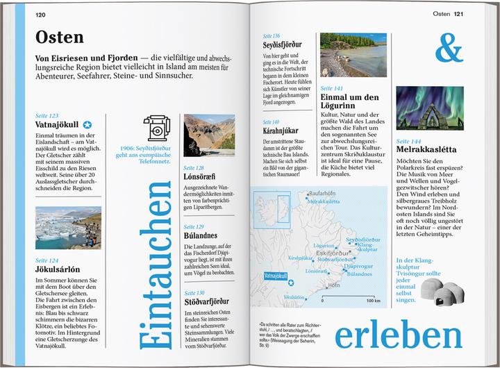 Produktbild Reise-Taschenbuch Reiseführer Island (Deutsch, Sabine Barth, 2025)