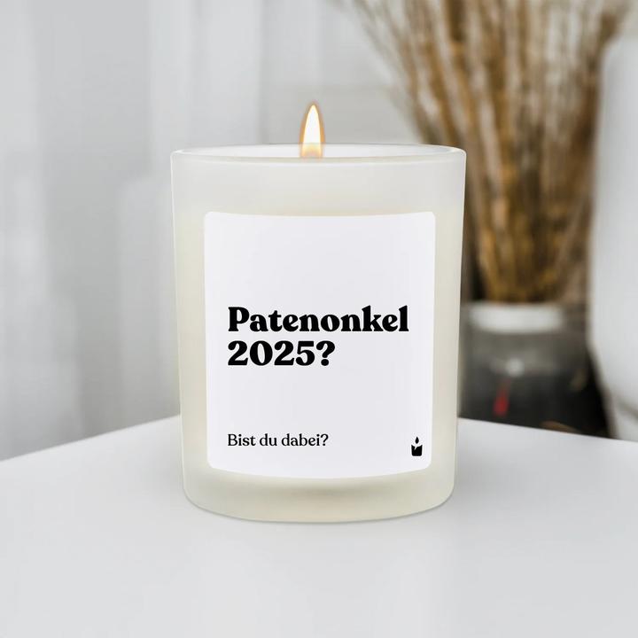 Productafbeelding Chatty Candles Geurkaars Weiss Bloemig "Godfather 2025? Doe je mee?"