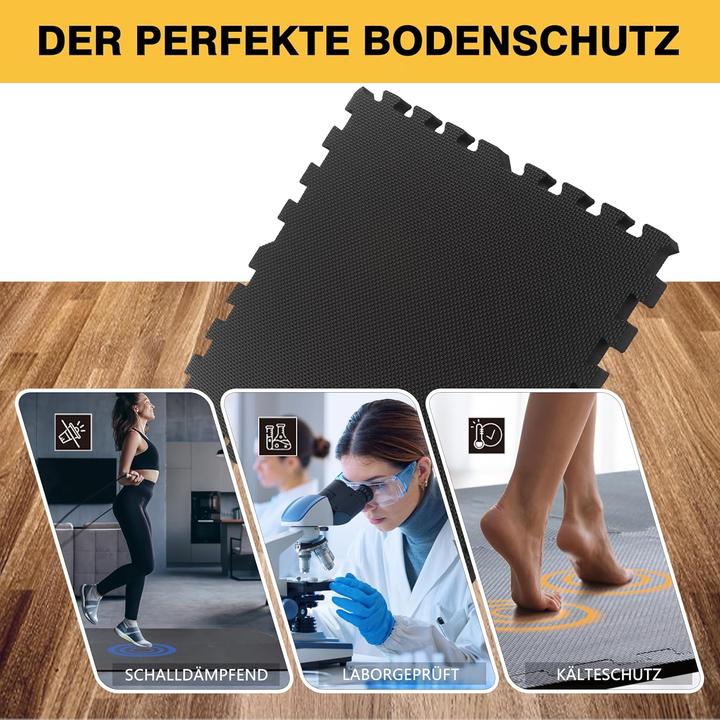 Actual product image BodenMax Bodenschutzmatte Puzzle-Set (1 cm)