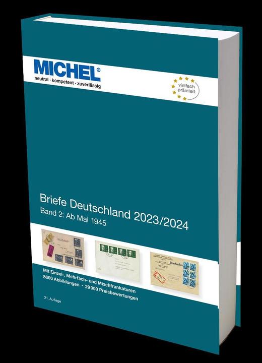 Actual product image Briefe Deutschland 2023/2024 (German, MICHEL editorial team, 2023)