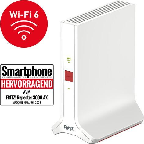 Actual product image FRITZ! Repeater 3000 AX (3600 Mbit/s, 600 Mbit/s)