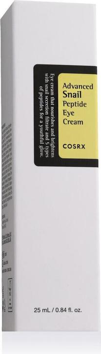 Image du produit Cosrx Crème pour les yeux Advanced Snail Peptide (Crème pour les yeux, 25 ml, Journée, Nuit)