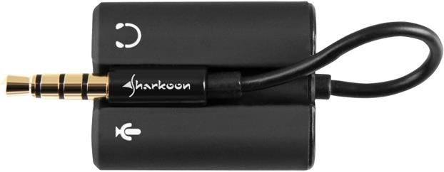 Actual product image Sharkoon PMP35 headset adapter (Jack adapter)