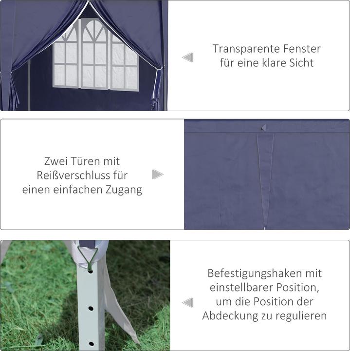 Image du produit Outsunny Pavillon pliable (585 cm, 295 cm)