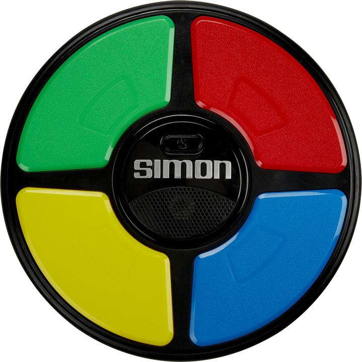 Immagine prodotto Hasbro Gaming Gioco di famiglia Simon (Ceco, Danese, Finlandese, Francese, Greco, Inglese, Italiano, Norvegese, Olandese, Polacco, Portoghese, Slovacco, Spagnolo, Svedese, Tedesco, Turco, Ungherese, 1 Giocatori)