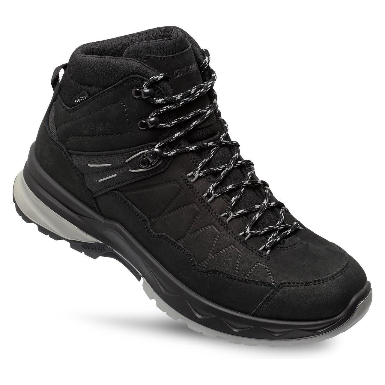 GriSport, Wandelschoenen, Tampa Mid Wandelschoenen Unisex - Black - Maat 43 (14903-01) (43), Zwart