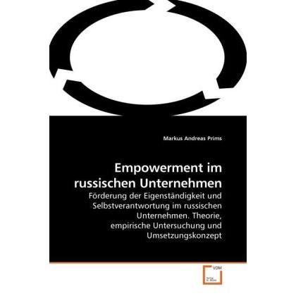 Empowerment im russischen Unternehmen, Fachbücher von Markus Andreas Prims