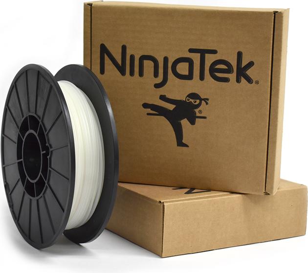 Actual product image NinjaTek TPE Filament (NinjaFlex, 1.75 mm, 500 g, White)