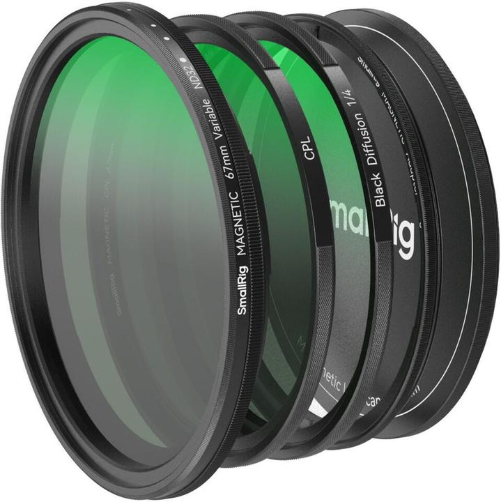 Actual product image SmallRig 5-in-1 Attachable Filter Kit (67 mm, Black Mist Filter, 67 mm)