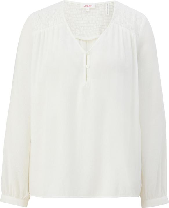 Produktbild S.Oliver Bluse Bluse mit gesmokten Details (42)