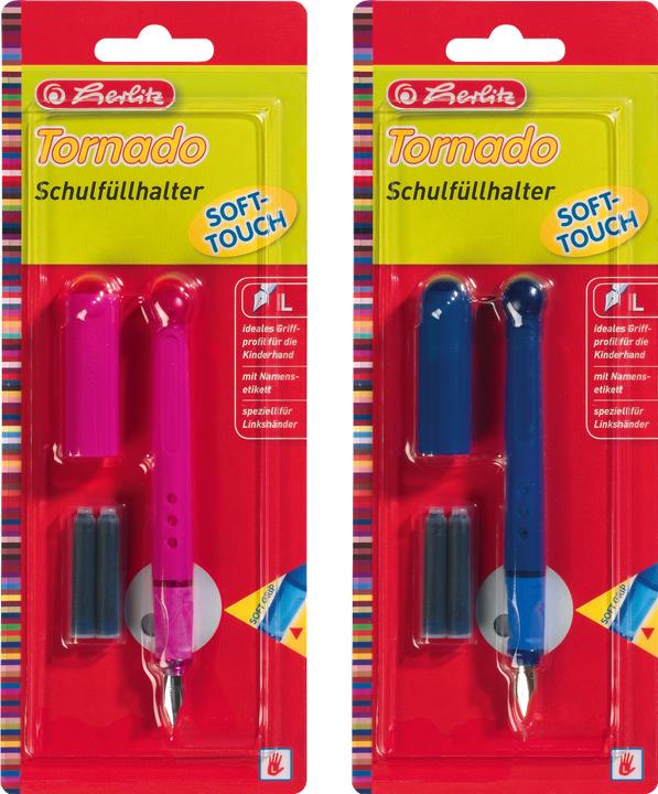 Produktbild Herlitz Tornado L Füllfederhalter (pink oder blau, 1x)