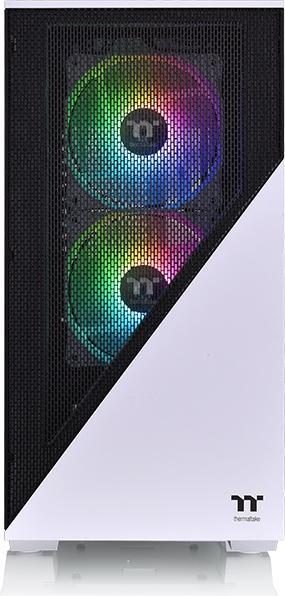 Actual product image Thermaltake Tt Divider 170 TG ARGB wh- CA-1S4-00S6WN-00 (Micro-ITX)