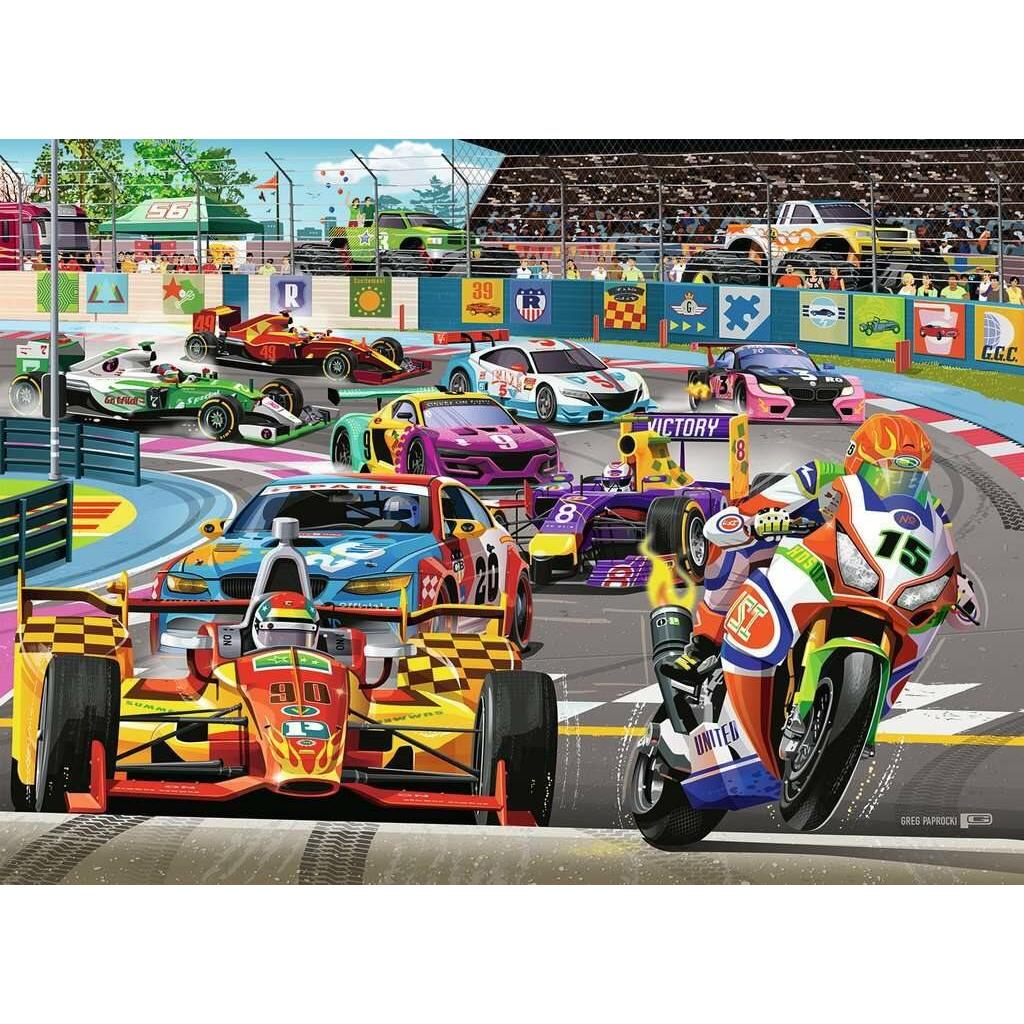 Thumbnail - Ravensburger Racing Rallye Puzzle 60 Teile (60 Teile)
