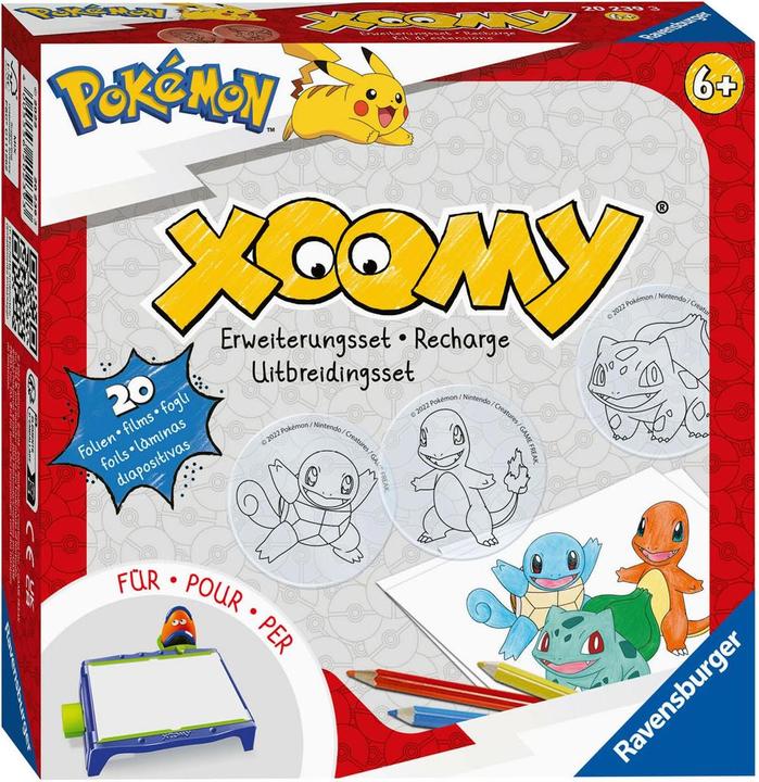 Productafbeelding Ravensburger Xoomy Uitbreidingsset Pokémon 20239