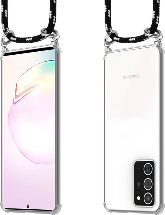 Produktbild Cadorabo TPU Handy Kette SILBER Cover