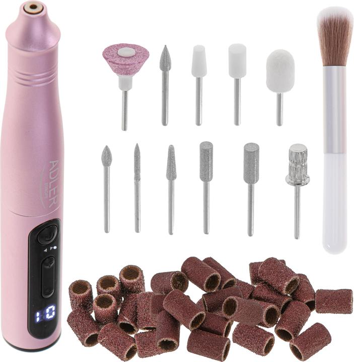 Actual product image Adler Electric nail drill set