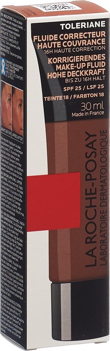Produktbild La Roche Posay Toleriane fond de teint fluide 18 Tb 30 ml (Nr. 18 Nude)