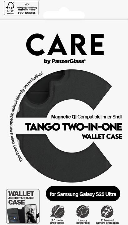 Actual product image PanzerGlass Tango Two-in-One (Samsung Galaxy S25 Ultra)