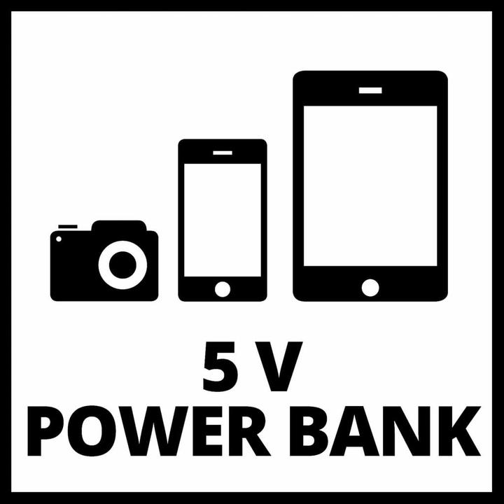 Actual product image Einhell JumpStart Power Bank 8 (400 A, 2500 mAh)