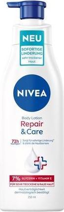 NIVEA 250ml Body Lotion Repair Care (Lotion pour le corps, 250 ml)
