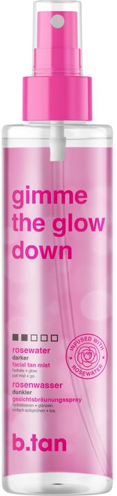 B.Tan Gimme The Glow Down Facial Tan Mist 190 ml (Self tanning spray, 190 ml)