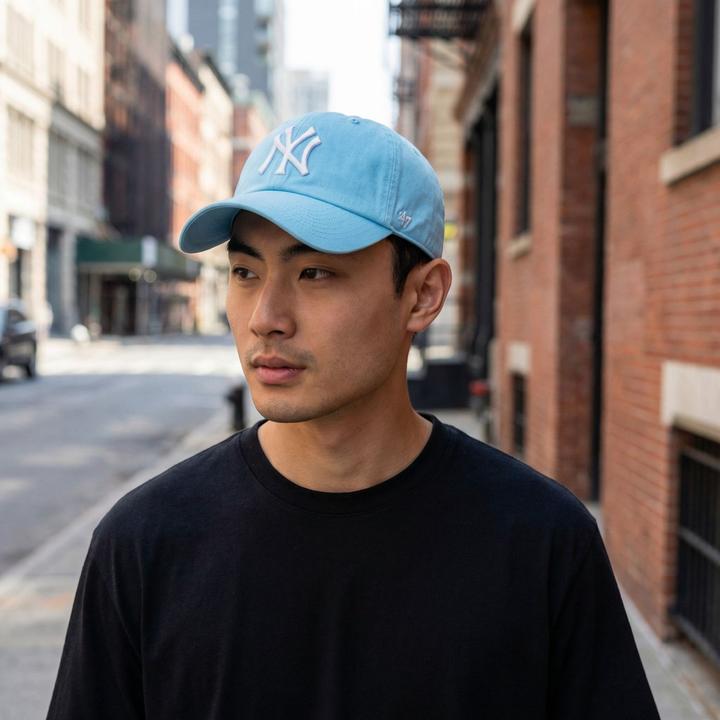 Produktbild 47 Brand Adjustable Cap Clean Up New York Yankees Caribbean (One Size)