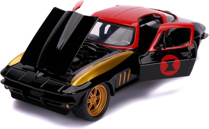 Produktbild Dickie Marvel Black Widow 1966 Chevy 1/24 car