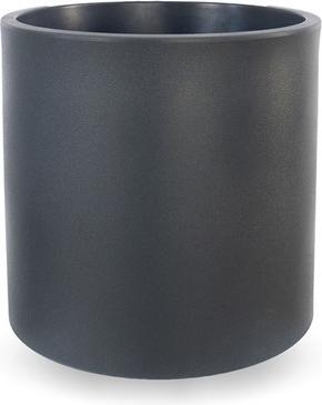 Produktbild Newgarden HORTENSIA 30 Übertopf, Kübel rund ø30x30cm anthrazit 18L mit Wasserspeicher outdoor