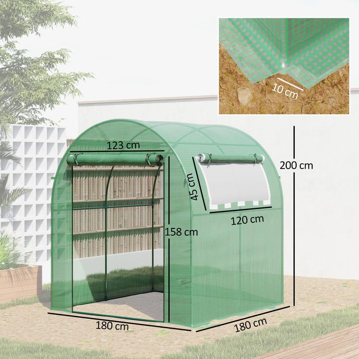 Actual product image Outsunny Greenhouse