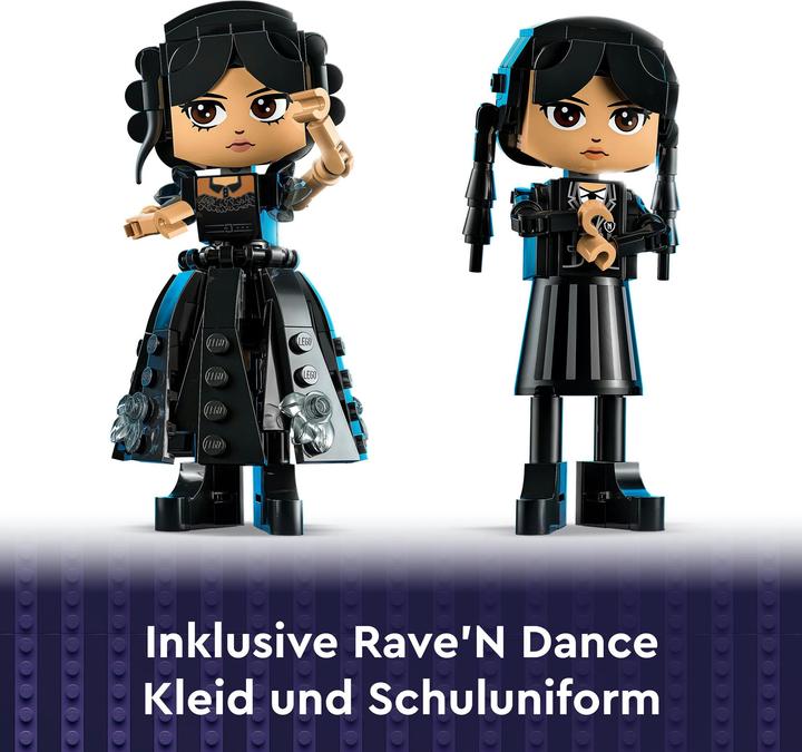 Produktbild LEGO Wednesday Addams Baufigur (76780, LEGO Wednesday)