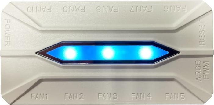 Produktbild LC-Power Geh?usel?fter 3x120mm weiss,ARGB,4Pin PWM (120 mm, 3x)