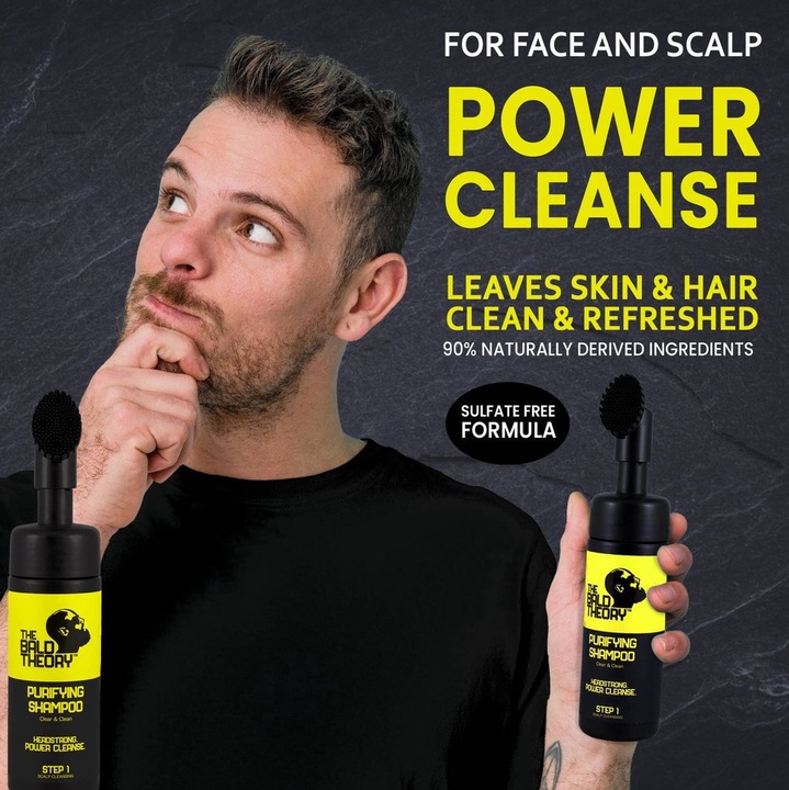 Produktbild The Bald Theory 3er SET (Shampoo, Serum, Moisturizer) (Haarpflege set)