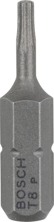 Actual product image Bosch Professional Zubehör Screwdriver bit extra-hard T8 (T 8)