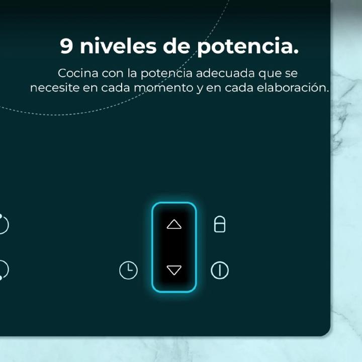 Actual product image Cecotec 02851 (29 cm, Glass ceramic hob)