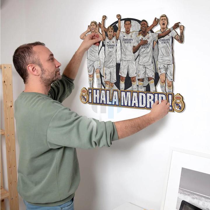 Produktbild Iconic Real Madrid CF - 5 Spieler - Holz Puzzle Grösse S (150 Teile) (150 Teile)