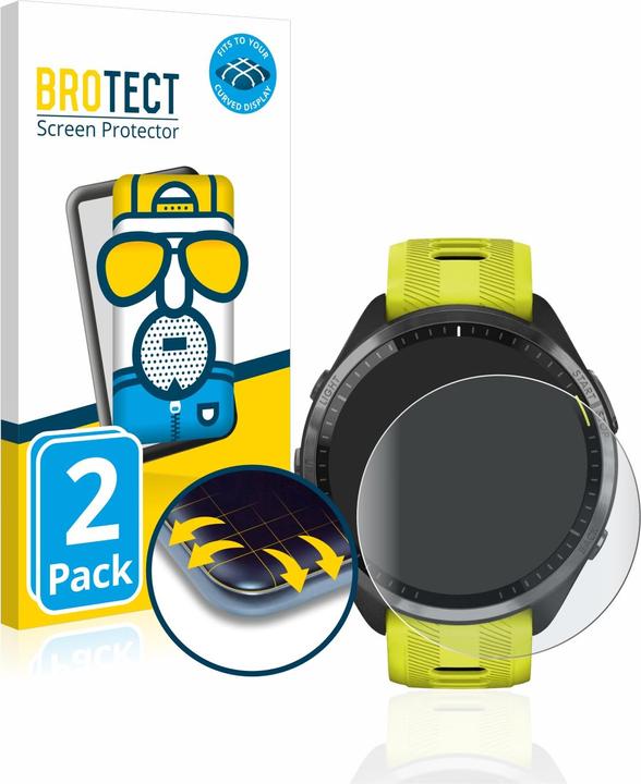 Actual product image BROTECT Full-Cover Protector Matte (Garmin Forerunner 965)