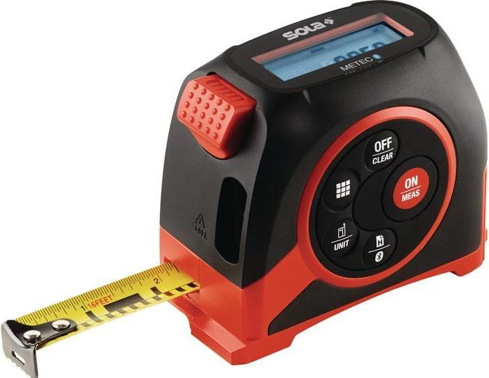 Immagine prodotto Sola 71510201 METEC Digitales Massband mit Laser-Distanzmesser (5 m)