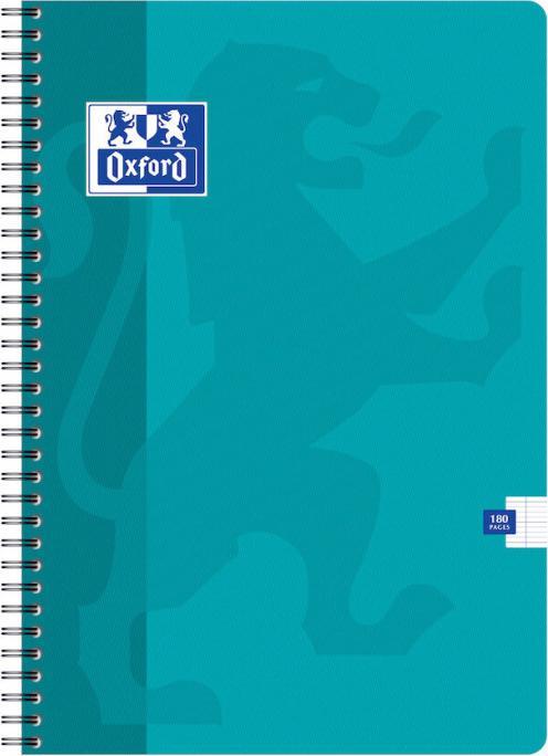 Actual product image Oxford Spiral book, DIN A4, SeyŠs, 90 sheets (A4, Angled lined)