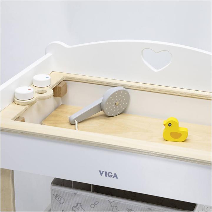 Produktbild Viga Toys VIGA Doll Changing Table with Bathtub