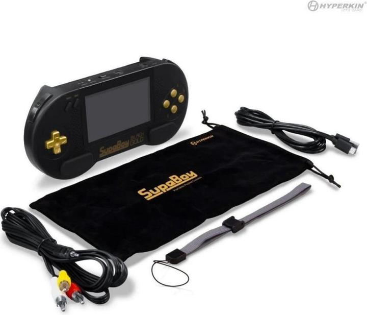 Produktbild Hyperkin Other portable console game SUPABOY M08889-BKC black gold