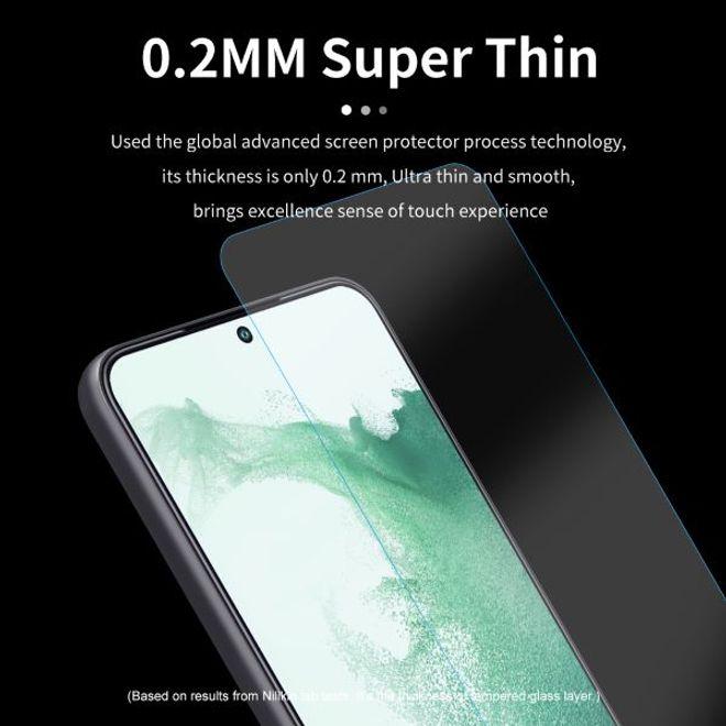 Actual product image Nillkin H+ PRO protective glass (1 Piece, Samsung Galaxy S22)