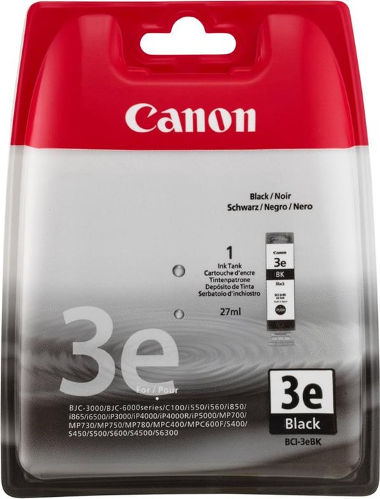 Produktbild Canon BCI-3eBK (BK)