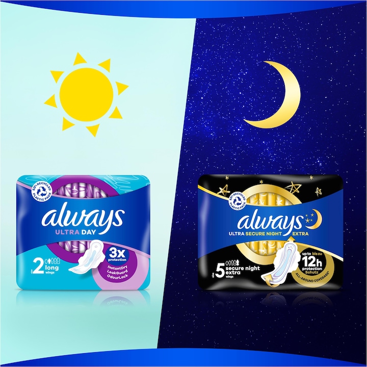 Produktbild Always Ultra Tag (22 x, Damenbinden)