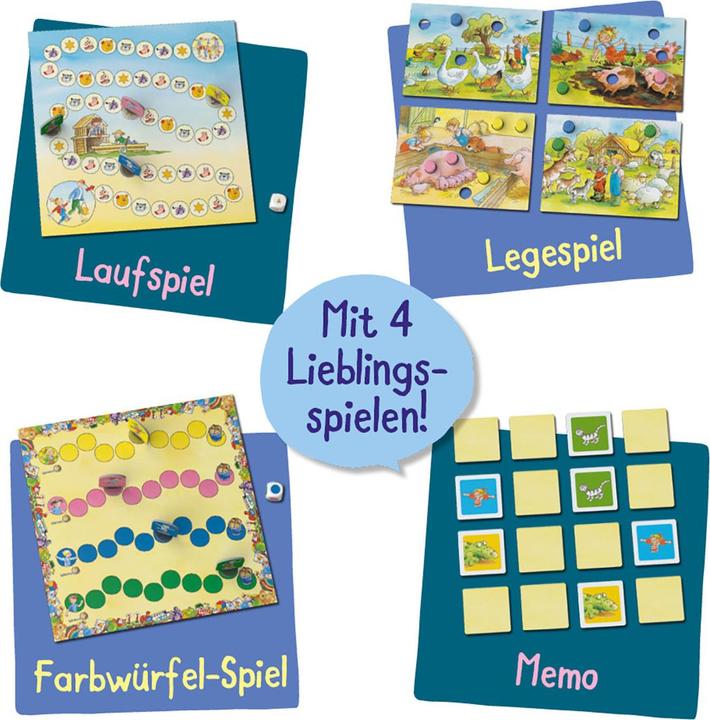 Produktbild Kosmos Connis erste Spiele (Deutsch, 2 - 4 Spieler)