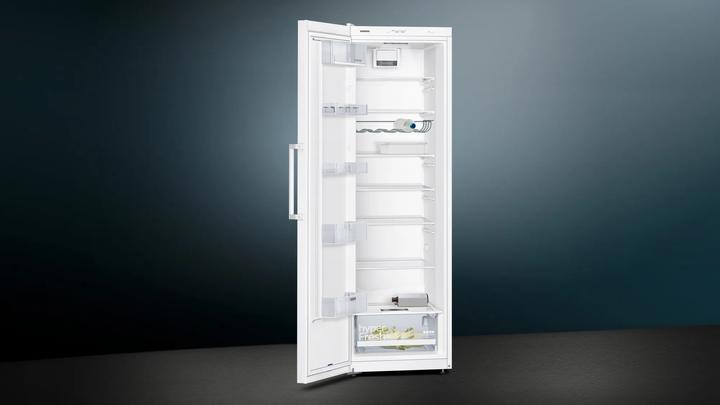 Image du produit Siemens iQ300, Réfrigérateur pose libre, 186 x 60 cm, Blanc, KS36VGWDP (346 l)
