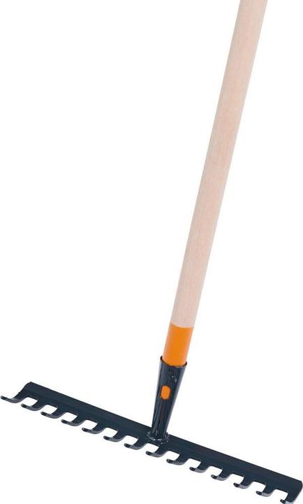 Actual product image Siena Garden Garden rake 14 tines, 34.5 cm with handle 28 x 1400 mm
