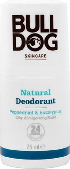 Bulldog Natural roll-on deodorant ( Natura l Deodorant Peppermint & Eucalyptus Crisp & Invigo (Roll-on, 75 ml)