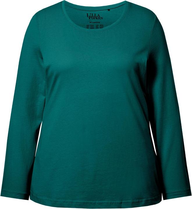 Produktbild Ulla Popken Shirt, Slim, Rundhalsausschnitt, Langarm (58)